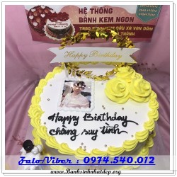 Mẫu Bánh Sinh Nhật Đẹp - A661